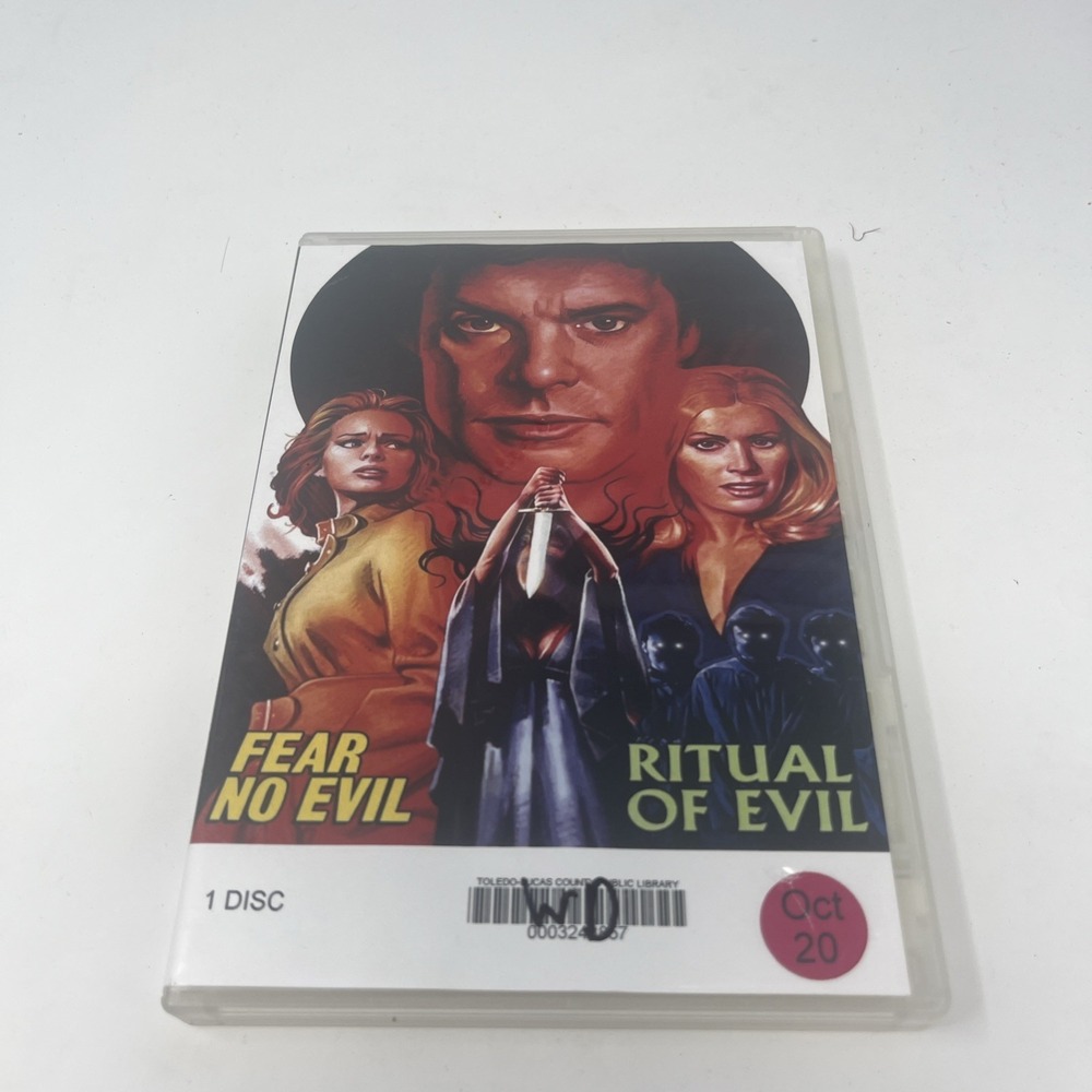 Fear No Evil / Ritual of Evil‎ (Double Feature), DVD KL Studio Classics